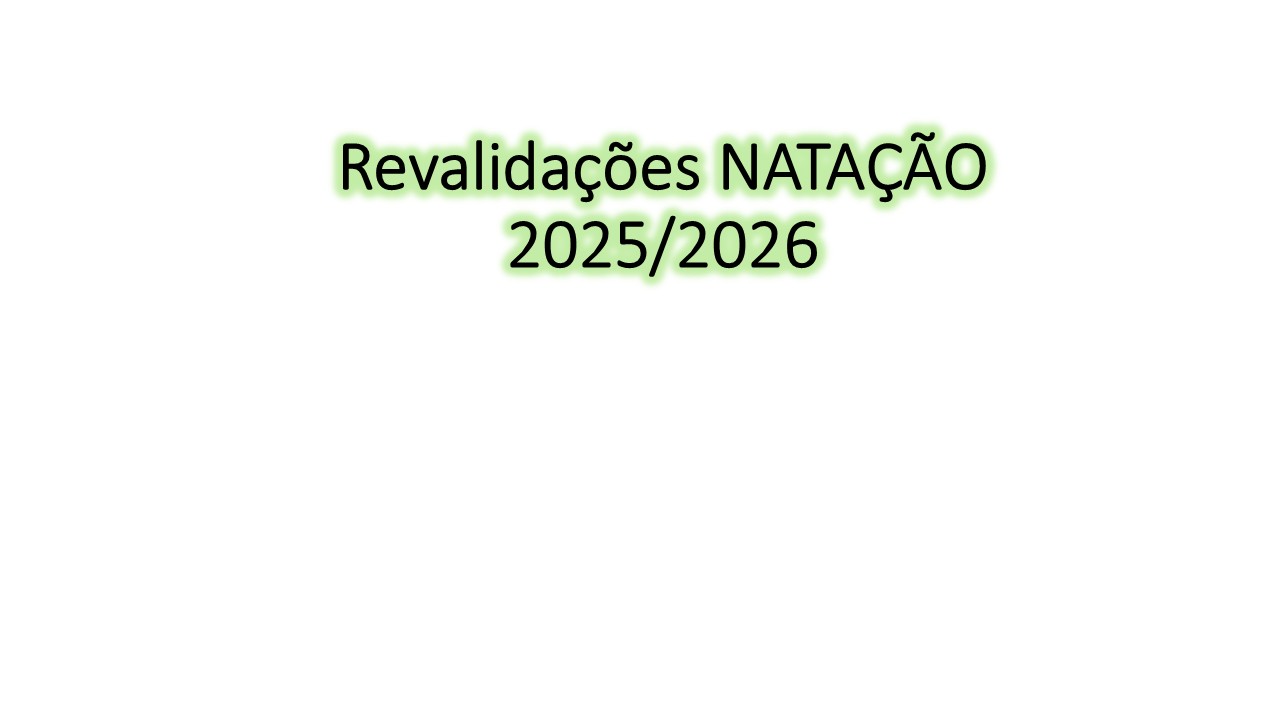 REVALIDAÇÕES 2025/2026